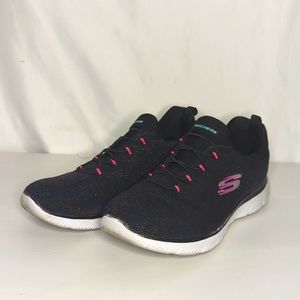 Skechers Knit Slip On Shoes